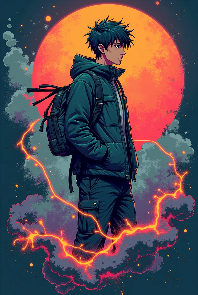I want a design for my clothing brand on anime which should not comes under copyright anime name naruto