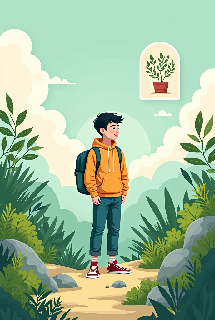 Focusing on the theme of &quot;Comprehensively Promoting the Construction of a Beautiful China&quot;，With the theme of &quot;Beautiful China，I am an activist&quot;，Using techniques and &quot;Quadruple Comics®&quot; as the form of expression，Through the ecological and environmental protection stories or small creative ideas written by young people themselves，Expressing his concept of ecological environment protection，Show the achievements of building a beautiful China by &quot;small hands pulling big hands&quot;。Please draw as simple as possible