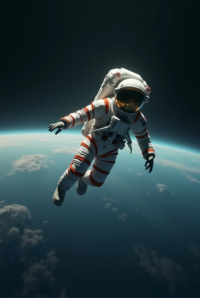 astronauta flutuando 