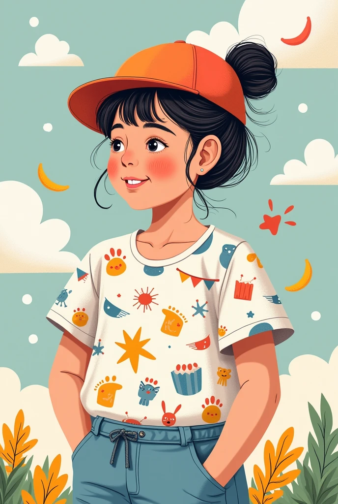 Shirt prints for girls without girls