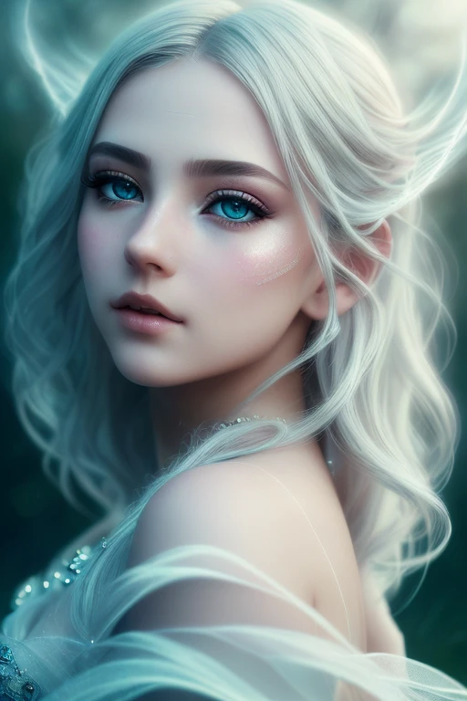 a sexy angel girl with wind powers,full body,  very white and pure colors, silver hair, striking eyes, fantasy, beautiful and intense eyes, detailed face, delicate skin, intricate clothing, ethereal, (best quality,4k,8k,highres,masterpiece:1.2),ultra-detailed,(realistic,photorealistic,photo-realistic:1.37),beautiful detailed eyes,beautiful detailed lips,extremely detailed eyes and face,longeyelashes,1girl,fantasy,portrait,cinematic lighting,glowing,soft focus,muted colors,ethereal atmosphere
