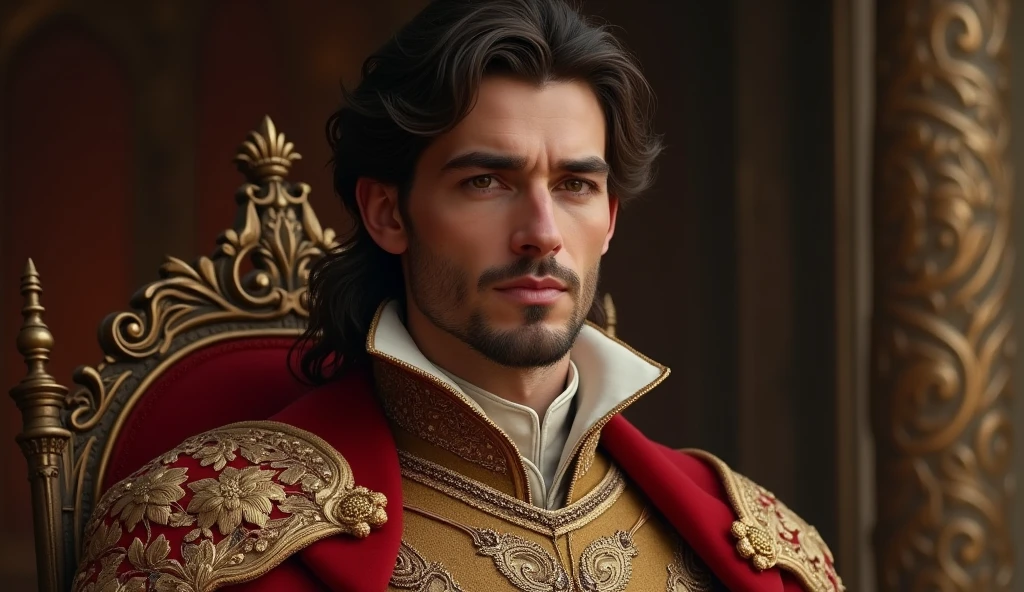 The prince He has a chin.