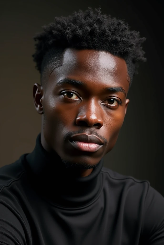Generate an image of a young African actor