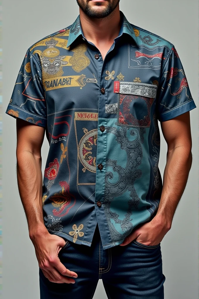 Shirt prints for adult's
