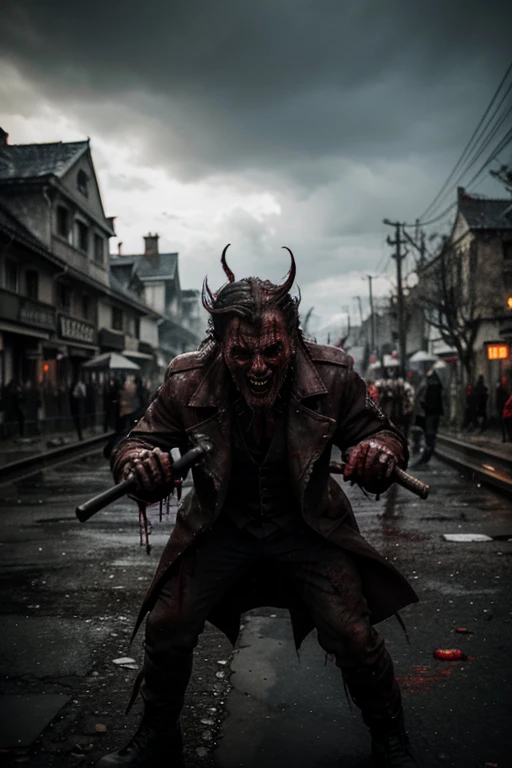 Dimension of Bloody Chaos, elements of pure psychological evil in the style of madness