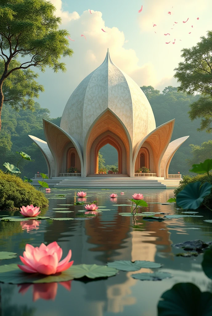 Nature Lotus Temple
