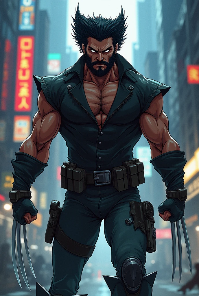 anime version of classic wolverine from marvel comics