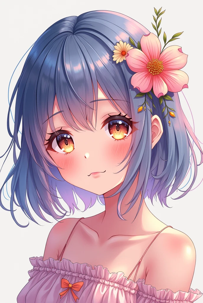 I need anime girl character. don't look like ai photo.pure anime character for thumbnail