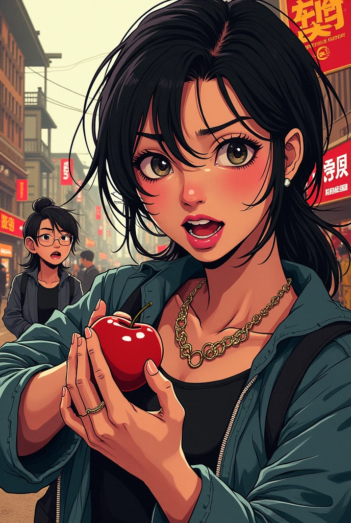 Hello. I want the previous generated images but in manga-art style