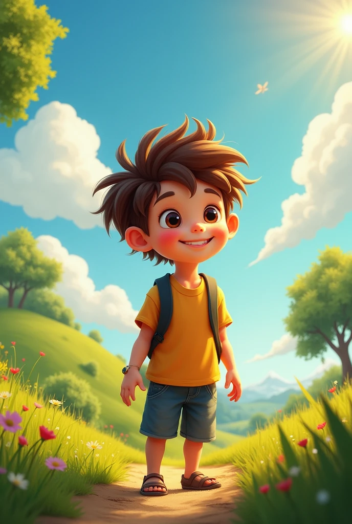 A boy 