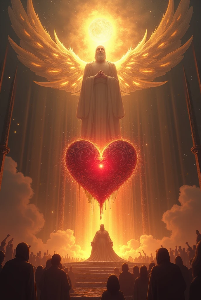 a heart, an altar of constant worship to the sovereign God who is on his throne.