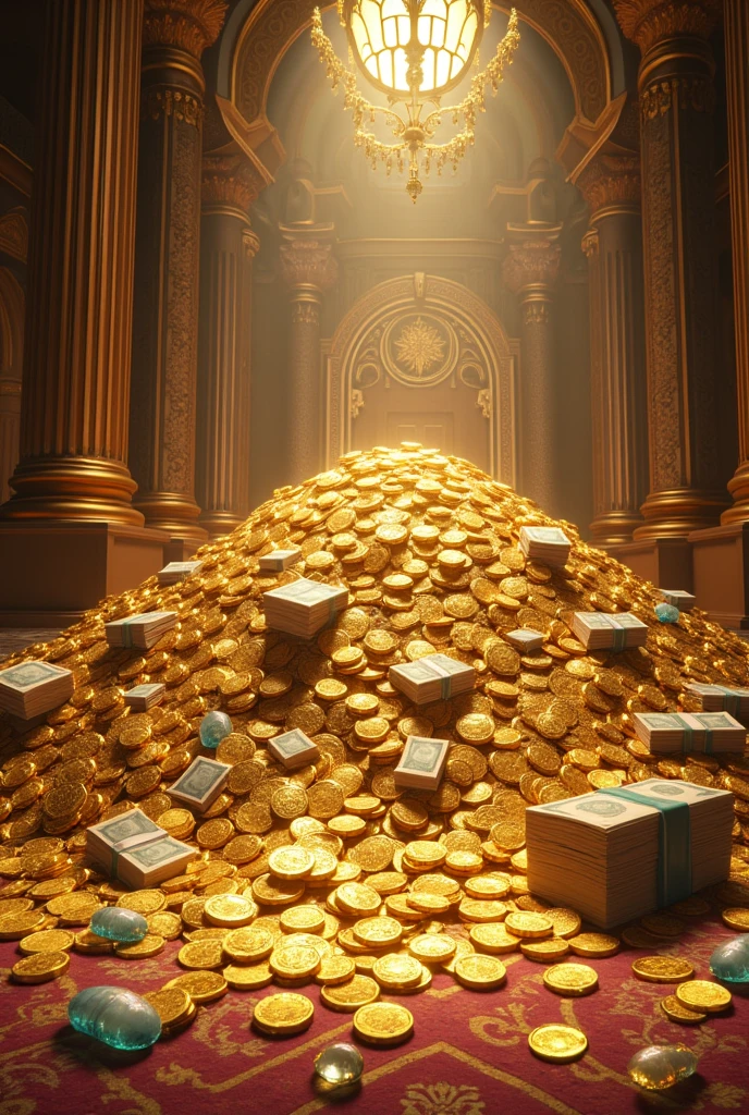 abundant dollars, wealth, and riches