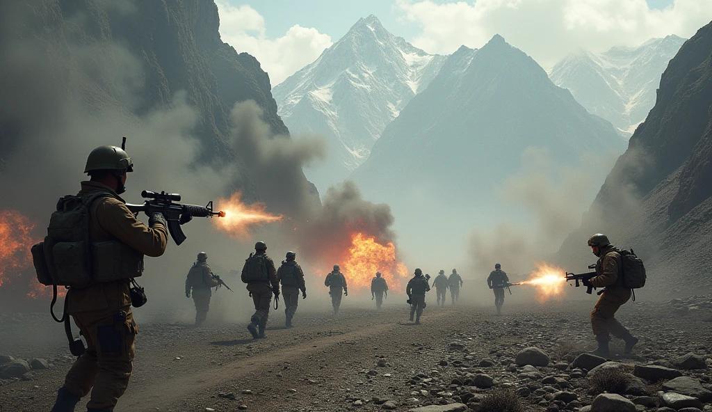 Disputes over Kashmir reignited tensions, leading to skirmishes along the border.