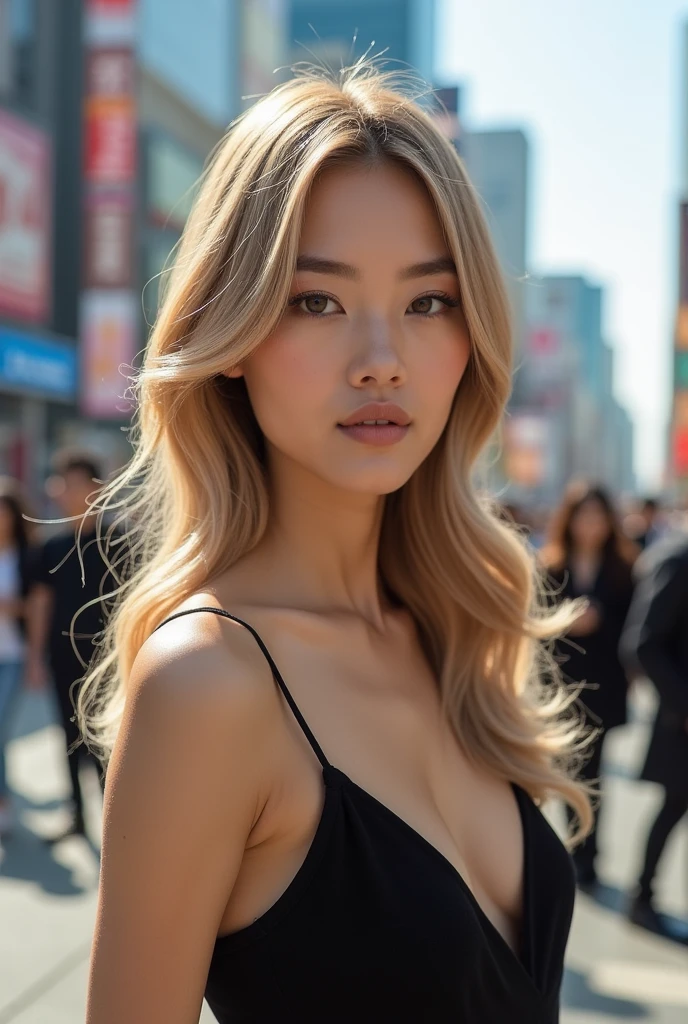 A stylish hair catalogue for beige hair in Shibuya