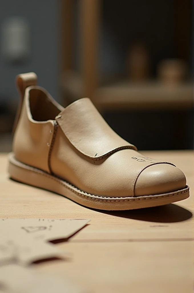 Mold to make a shoe out of cardboard