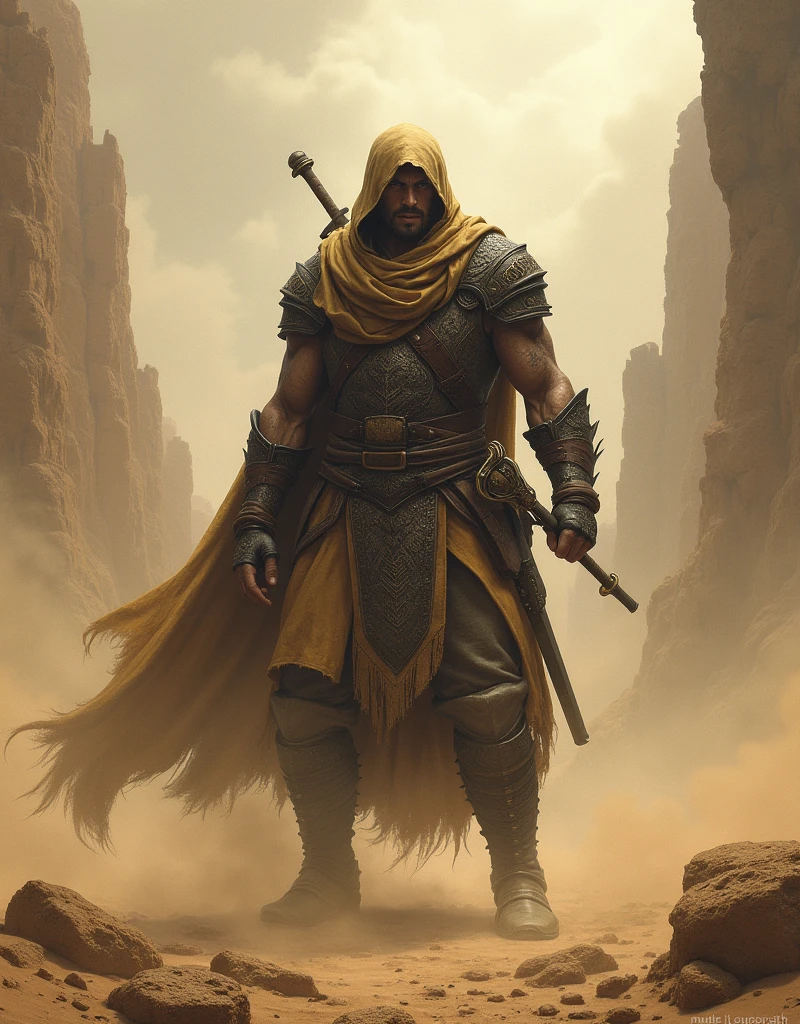 warrior, Persia, wasteland, Sandstorm