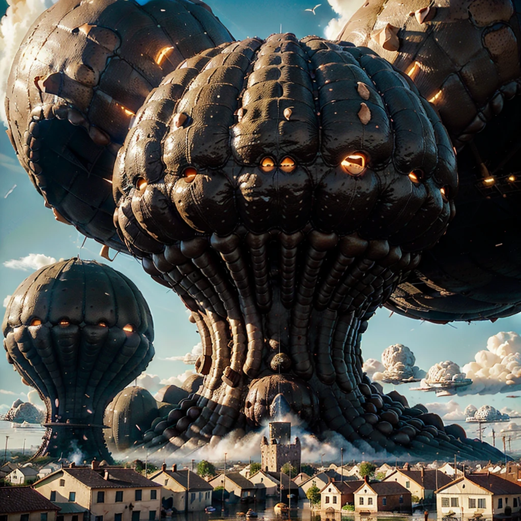 In a tiny town there are gigantic big poop sausages and piles of poop in the middle of the town The gigantic poop towers over every building The big fat, plump poop sausage bubblegum inflates and towers over the whole town Gigantic bubblegum poop bubbles are inflating in the small, tiny town Gigantic poop floods the town The gigantic poop flood is coming towards the tiny town The poop inflates to a gigantic size The cockroach mountains are devouring the buildings in the town The gigantic poop swells up to a gigantic size and towers over the whole world The gigantic poop is inflated to such a gigantic size It rules the whole world like a king The gigantic octopus is growing over all the towns and growing over the whole world over the whole planet It is flooding all the towns with a gigantically bigger, high poop flood The poop is the size of a planet Taller than the castle It towers over the clouds And the poop towers over several cities