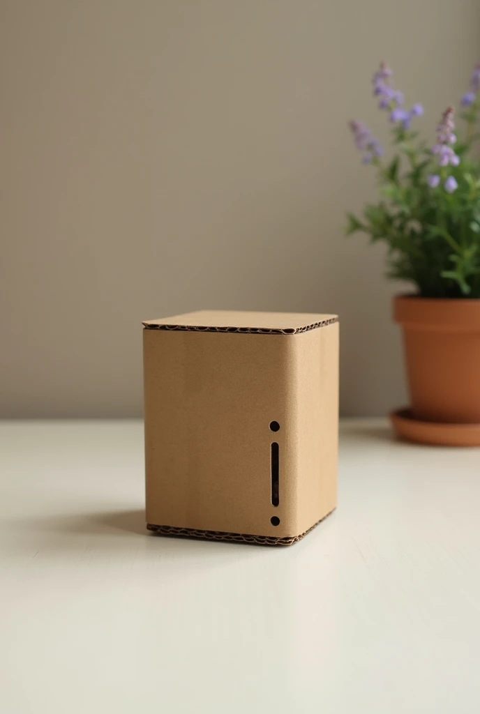 cardboard alexa miniature