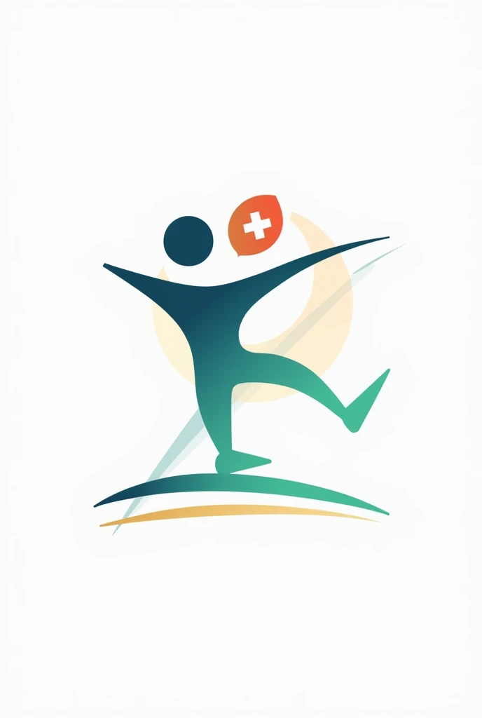 Sports health related logo
