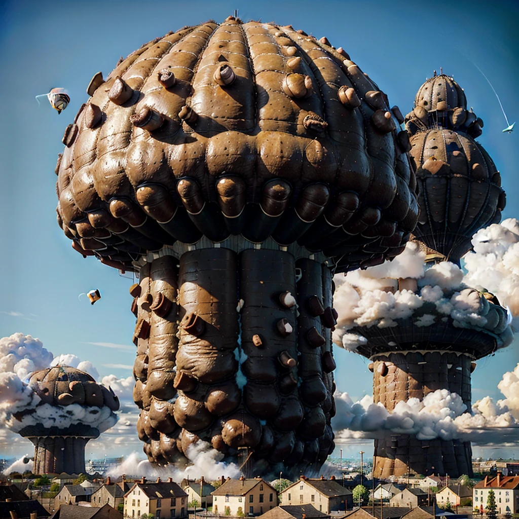In a tiny town there are gigantic big poop sausages and piles of poop in the middle of the town The gigantic poop towers over every building The big fat, plump poop sausage bubblegum inflates and towers over the whole town Gigantic bubblegum poop bubbles are inflating in the small, tiny town Gigantic poop floods the town The gigantic poop flood is coming towards the tiny town The poop inflates to a gigantic size The cockroach mountains are devouring the buildings in the town The gigantic poop swells up to a gigantic size and towers over the whole world The gigantic poop is inflated to such a gigantic size It rules the whole world like a king The gigantic octopus is growing over all the towns and growing over the whole world over the whole planet It is flooding all the towns with a gigantically bigger, high poop flood The poop is the size of a planet Taller than the castle It towers over the clouds And the poop towers over several cities Several gigantic poop sausages lying across the city for a long time