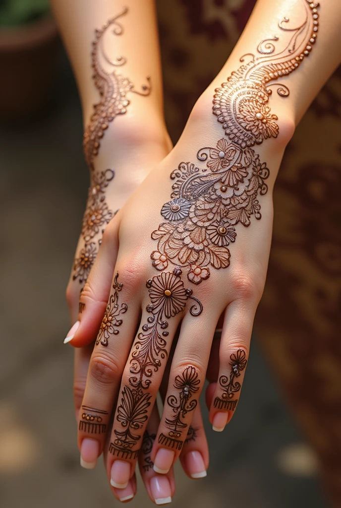 mehndi design Arabic