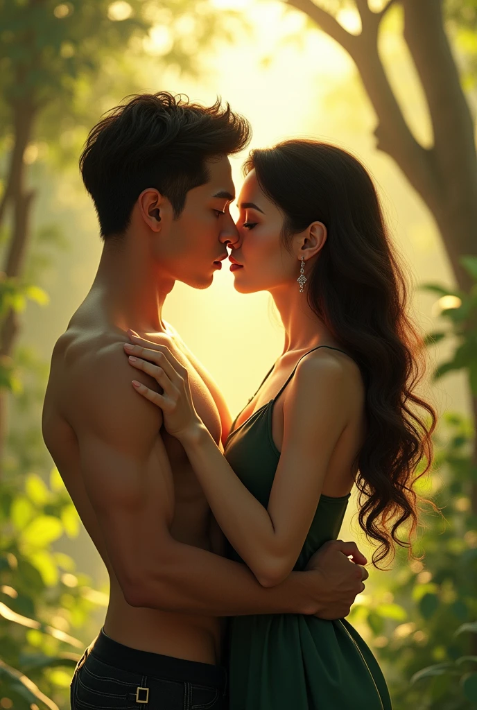 Zee pruk panich and Nunew chawarin kissing