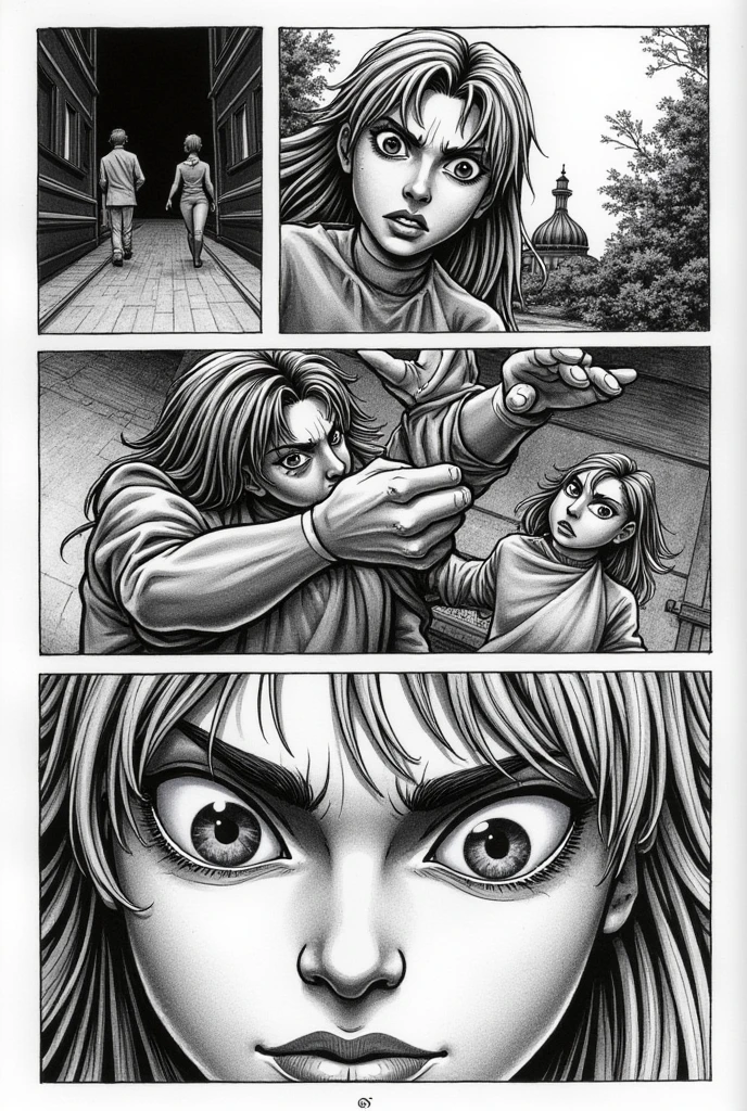 Manga comic page black and white color texture 