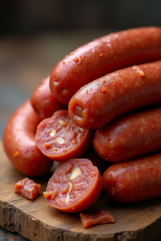 Fabiola Pork Chorizos Original Flavor Amagá Antioquia Golden Gate of the Southwest 100% Pork meat of the most delicious quality and seasoning, whiter and hand-chopped, artisanal, so that you can see the onions and the chopped parts of meat