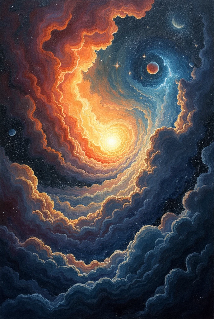 creation of universe drawing