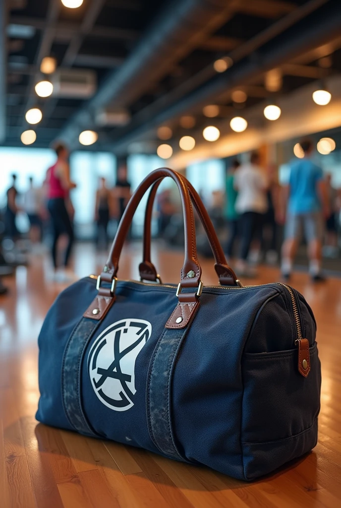 gym bag at the gym