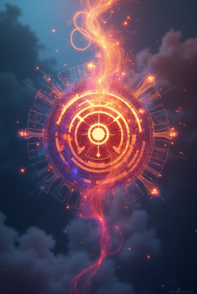 Strokes lines magical sigil chaos magic for vitality attitude vanity