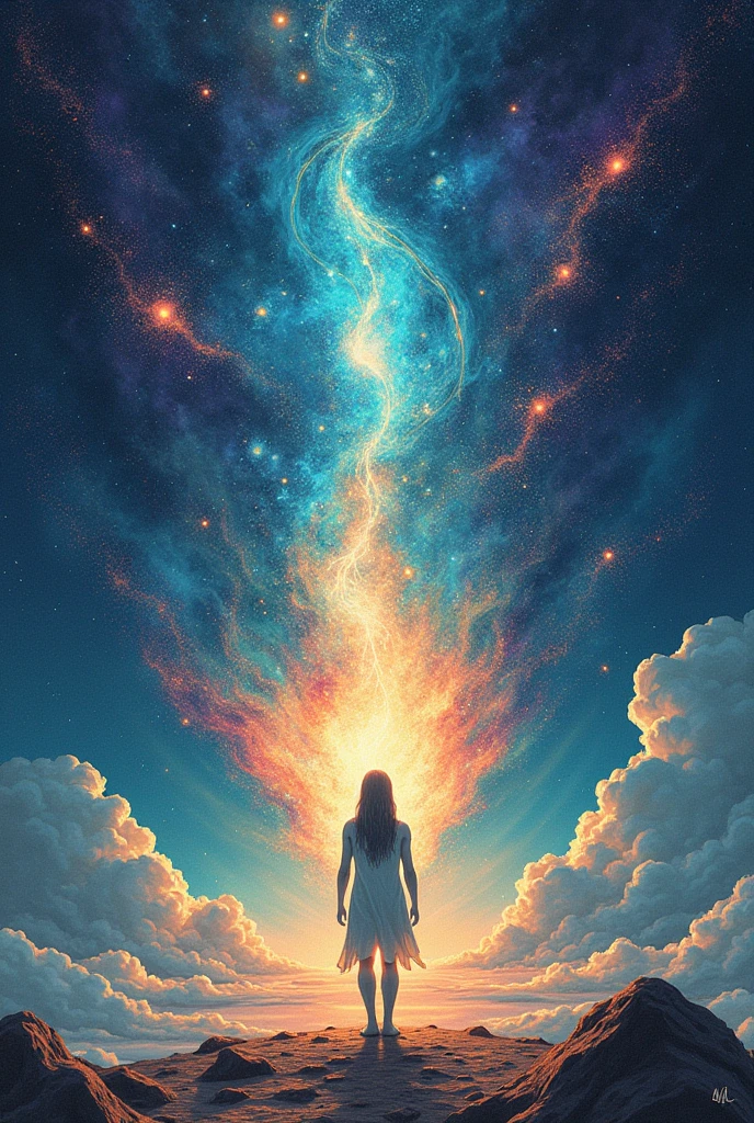 creation of universe theory drawing easy