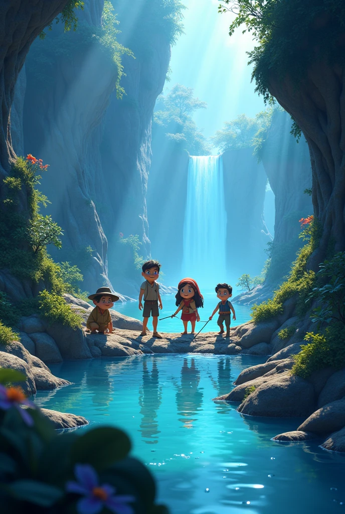 finding water Disney movie