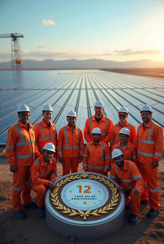 12 years anniversay of solar Construction