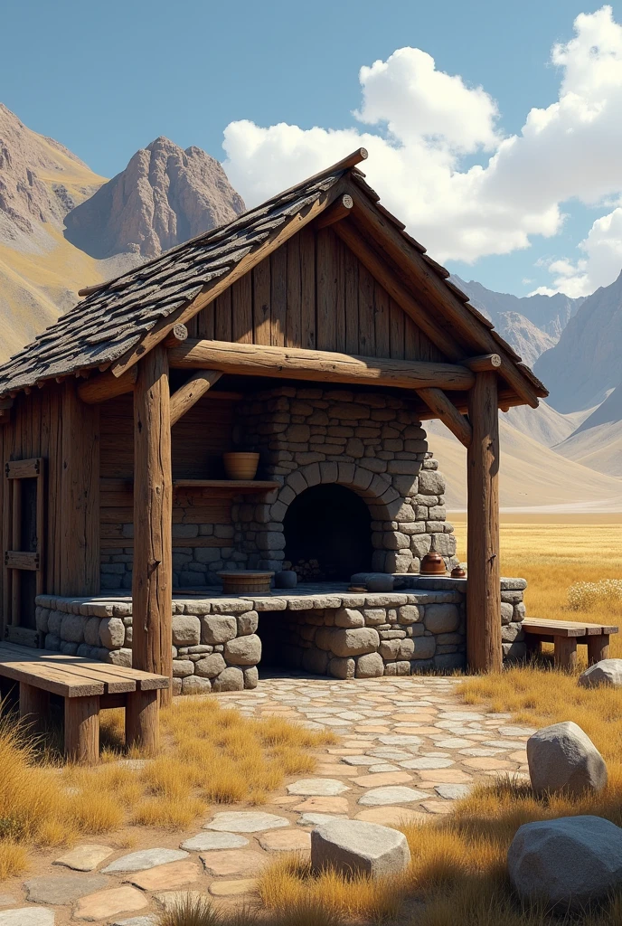 Make the barbecue area inspired by John Dutton's