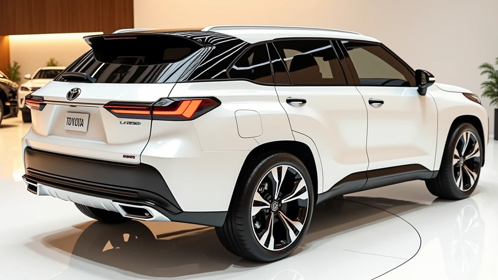 Give me same to same picture same to same showroom Toyota land cruiser 