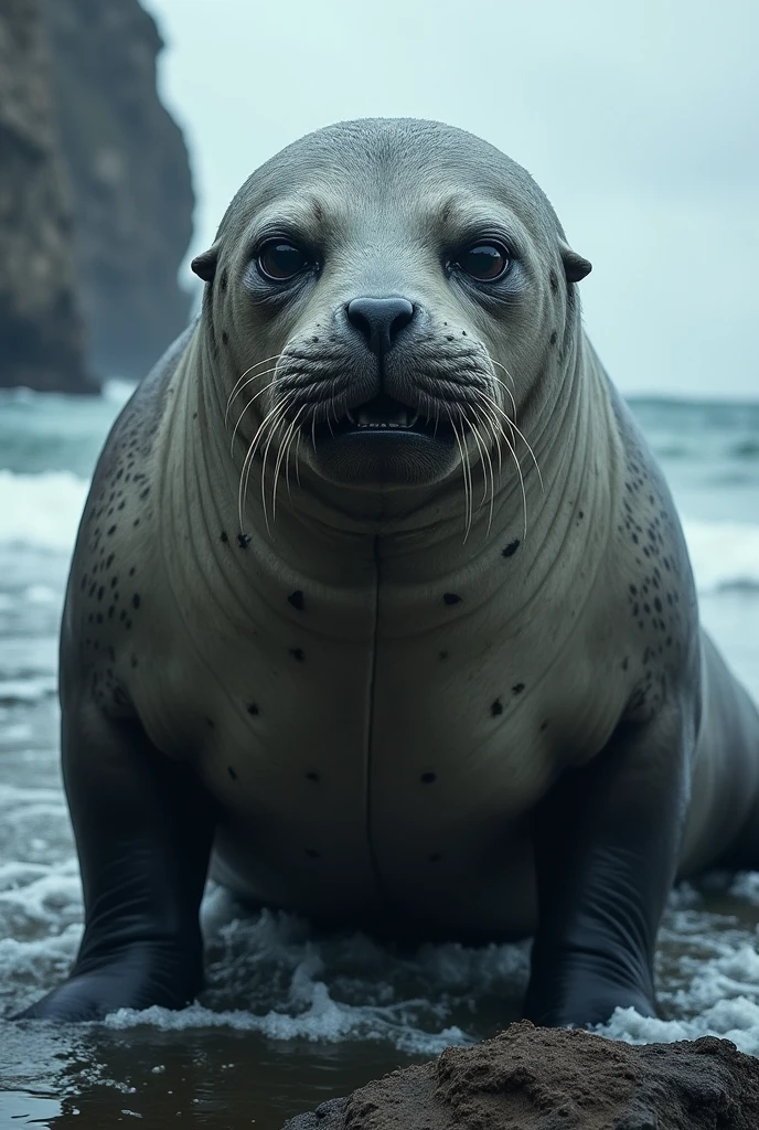 A very stoic and strong stoic seal