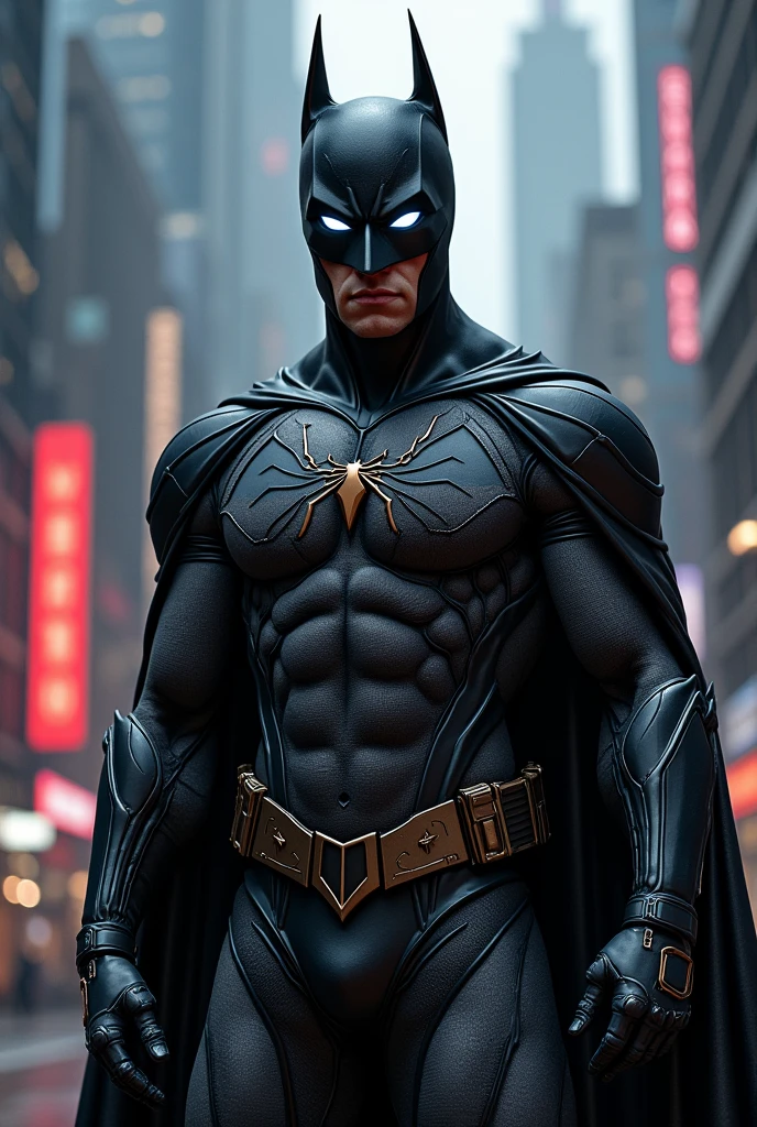 Batman and spiderman fusion