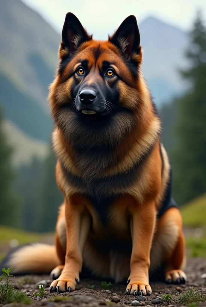 ultra-realistic dog