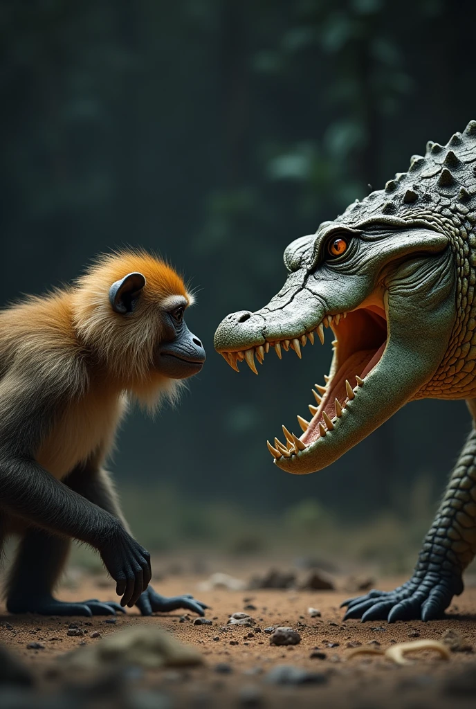 monkey aur magarmacch aamne samne khunkhar background