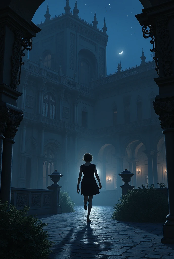 Jone sneaks out of the palace.