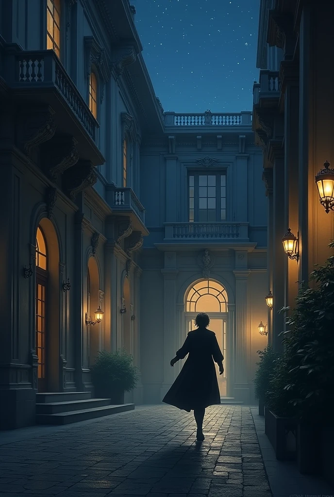 Jone sneaks out of the palace.