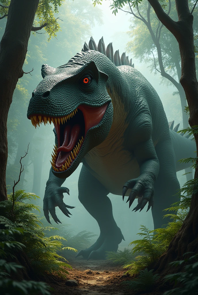 Scary dinosaur 