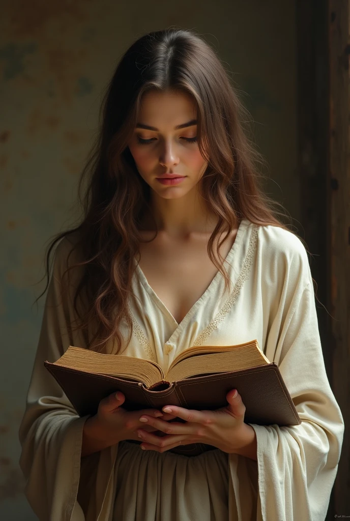 woman with bible in hand