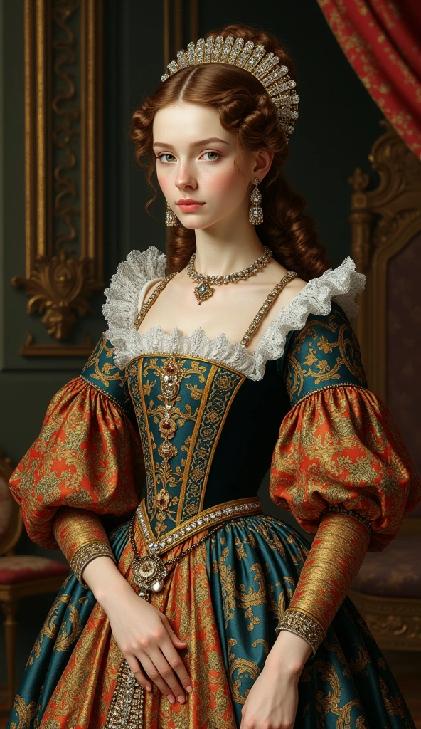 A 16th-century fashion illustration or portrait.