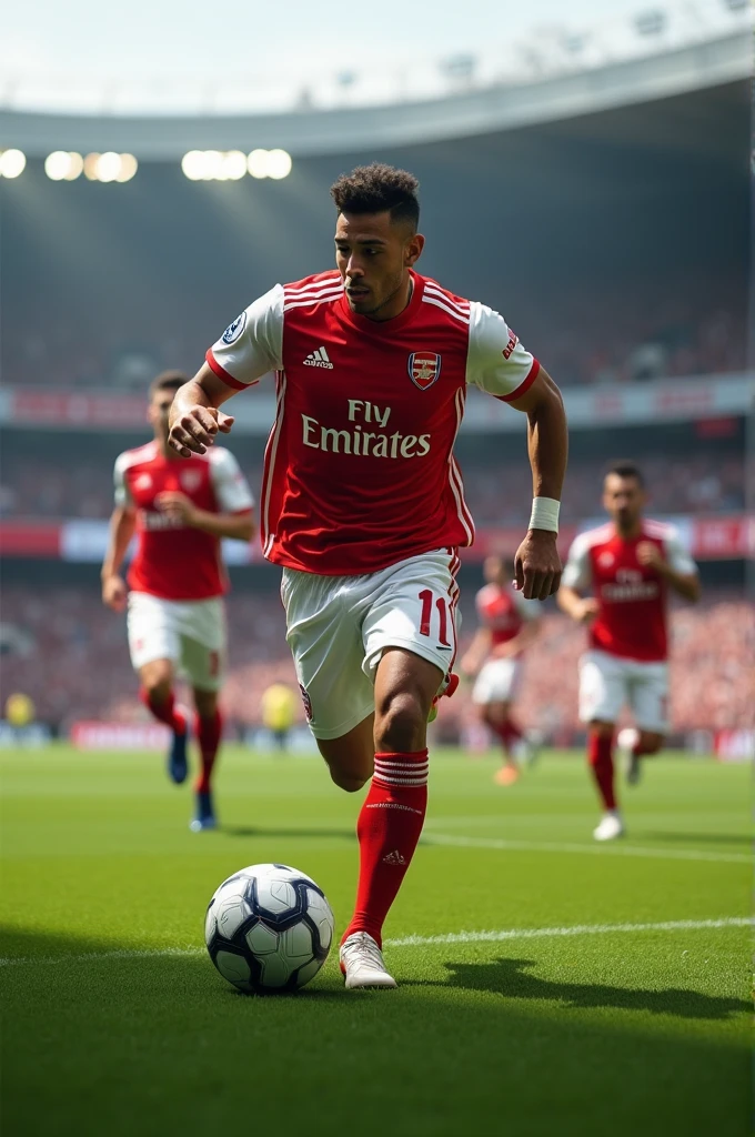Mudryk plays for Arsenal