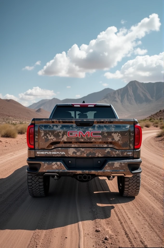 GMC SIERRA DENALLI 2024 MEXICAN CAMOUFLAGE AND OSTOA NAME
