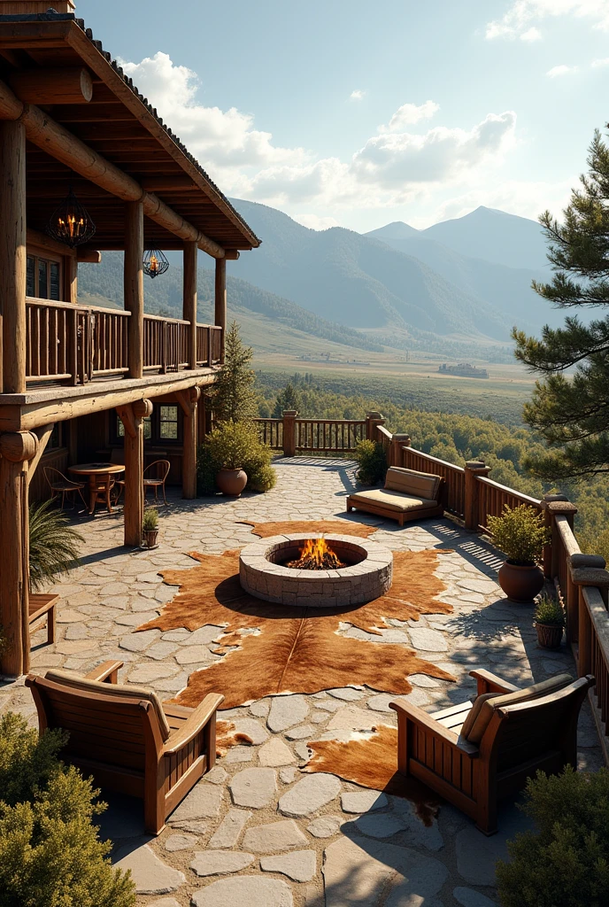 Make a terrace inspired by John Dutton