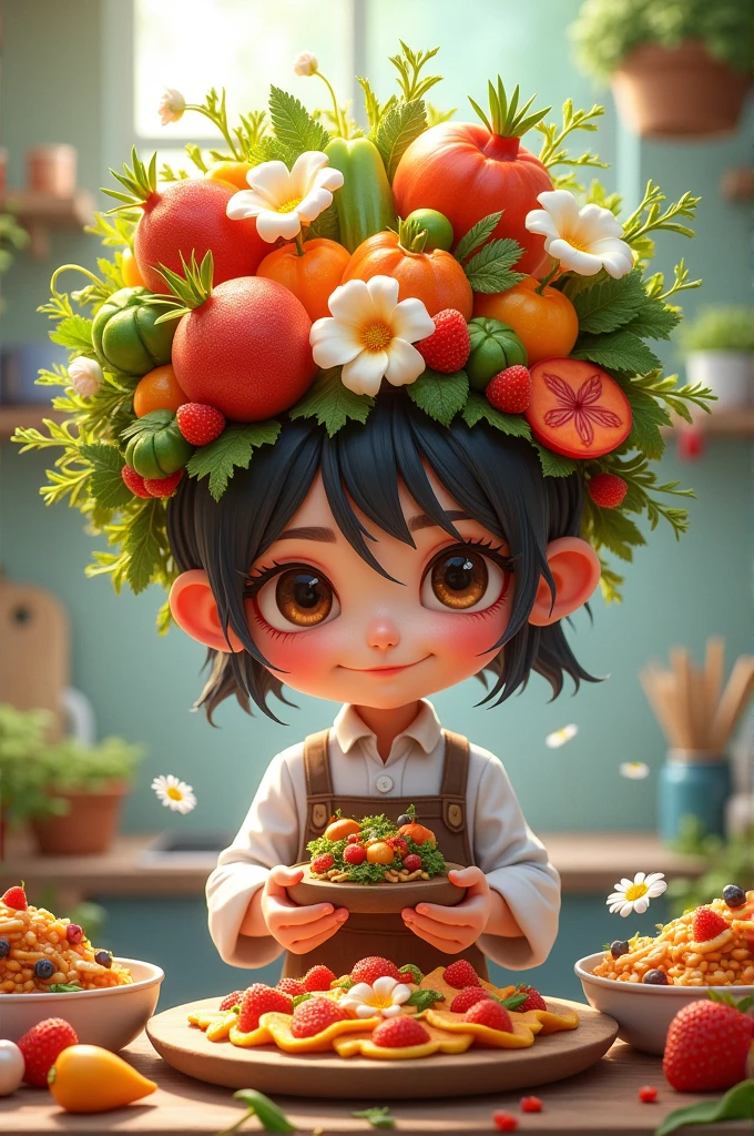 Food reels cap
