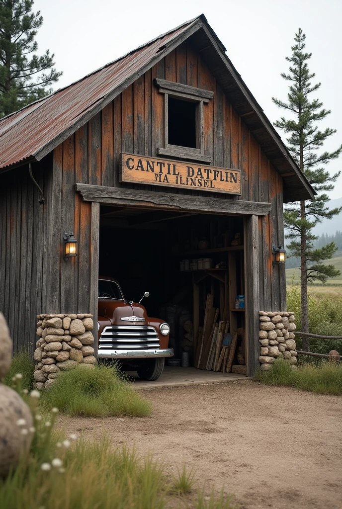 Make a garage inspired by John Dutton